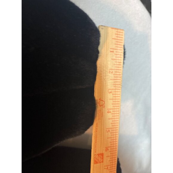 Vintage Black Velvet Coat With Embroidered Gold Leaf Design By Outerlayers - Picture 9 of 13